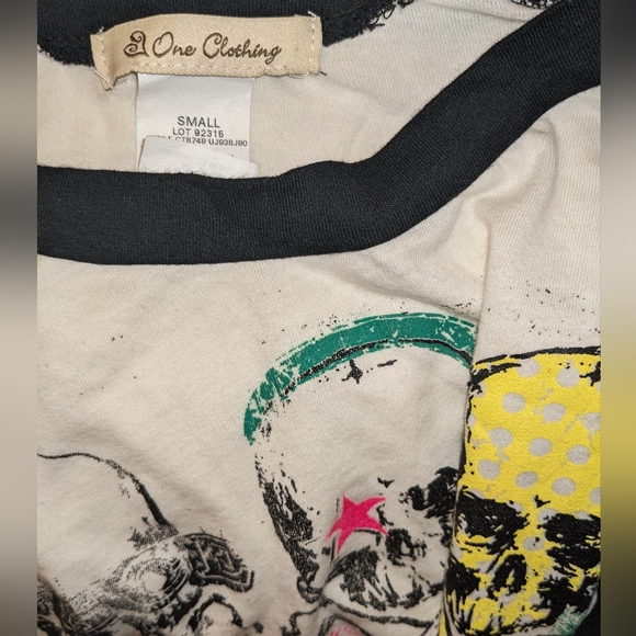 Skull T-Shirt Cotton Size Small - Picture 7 of 7